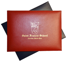 Padded Leatherette Junior Diplomas