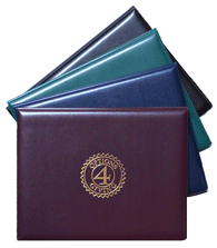 Padded Tent or Book Vinyl Award Covers