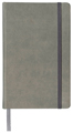 Gray faux leather planner