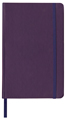 Purple faux leather planner