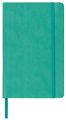 Teal faux leather planner